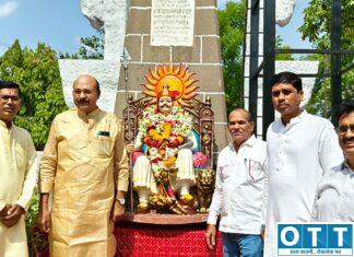 क्रांतिसूर्य महाराणा प्रताप जयंती उत्साहात साजरी; आमदार रणधीर सावरकर व खासदार अनुप धोत्रे यांच्या हस्ते अभिवादन