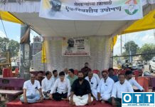 दुष्काळ जाहीर करा; शेतकऱ्यांच्या हक्कांसाठी काँग्रेसचे एकदिवसीय उपोषण