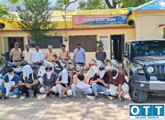 ऑपरेशन प्रहार : खदान पोलिसांची अवैध जुगार अड्ड्यावर धडक कारवाई; २७.६२ लाखांचा मुद्देमाल जप्त
