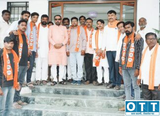 अटाळीतील युवकांचा शिवसेनेत जाहीर पक्षप्रवेश