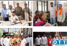पोलिसांनी केली एकनिष्ठा गौ सेवा रक्तसेवा फाउंडेशनची प्रशंसा
