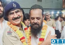 शांतता समिती व जुलूस कमिटीकडून PI विलास पाटील यांचे कौतुक