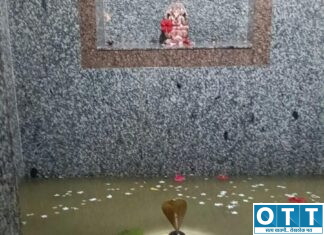 पावसासाठी बळीराजाचा टाहो! दहीहंड्यात पूर्णा नदीच्या पाण्याने भरला संत रूपनाथ महाराजांचा गाभारा