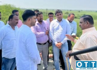मुर्तिजापूरच्या पाणीपुरवठ्यासाठी आमदार हरीश पिंपळे मैदानात; काटेपूर्णा, घुंगशी बॅरेजची प्रत्यक्ष पाहणी