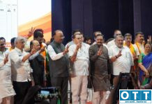 अमरावतीत महायुतीचा विजयी संकल्प मेळावा; किरणराव सरनाईक यांच्या विजयासाठी एकजुटीने काम करण्याचे आवाहन